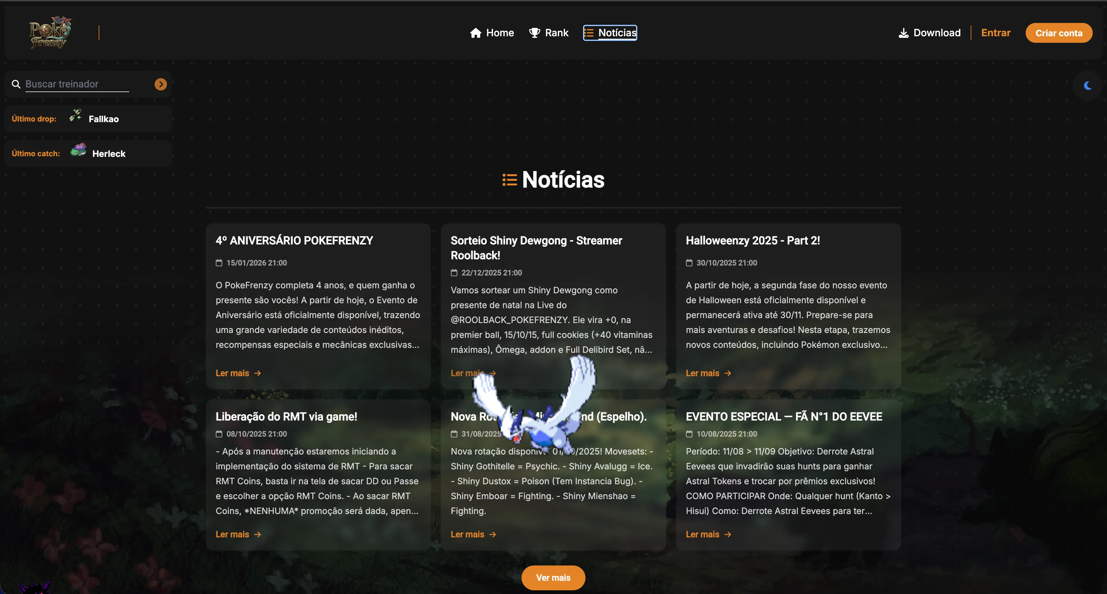 Pokefrenzy - Melhorias